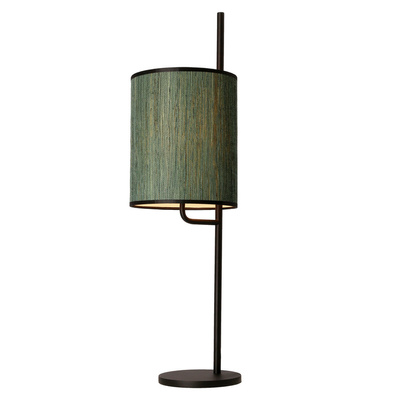 Bendi lampa stołowa czarna Abażur zielony 41-25289
