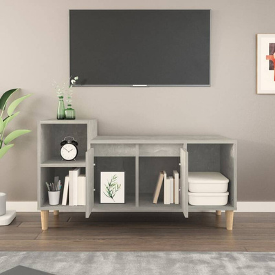 Szafka pod TV, szarość betonu, 100x35x55 cm vidaXL