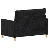Sofa Czarny 126 x 81 x 87,5 cm Poliester