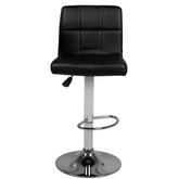 Hoker barowy M06 pikowany regulowany czarny 132521