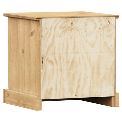 Szafka nocna VIGO, 42x35x42 cm, lite drewno sosnowe