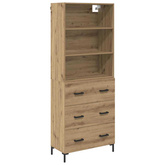 Highboard Dąb rzemieślniczy 69,5 x 34 x 180 cm