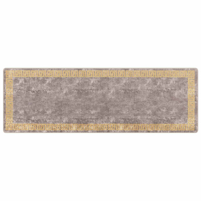 Chodnik dywanowy MARSA Szary 100 x 300 cm Poliester i PVC