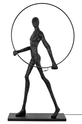 Lampa podłogowa HUMAN ROUND włókno szklane ADANI AD128