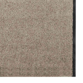 Dywanik wejściowy Beżowy i czarny 120 x 350 cm 100% poliamid
