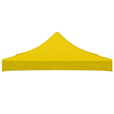 Dach namiotu imprezowego, 3 x 3 m, żółty, 270 g/m?