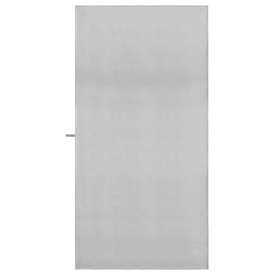Ręczniki Sportowe 2 pcs Szary 200 x 100 cm Poliester i poliamid