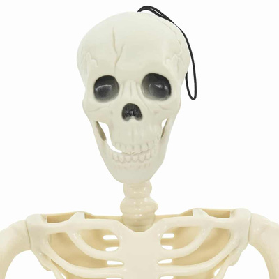 Szkielet Halloweenowy 2 pcs Biały 85 cm PVC