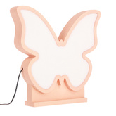 Butterfly lampa stołowa 14w led 3000k iq kids różowy