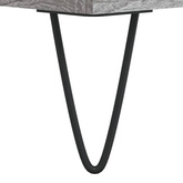 vidaXL Szafka pod TV, szary dąb sonoma, 150x30x44,5 cm w kolorze cm