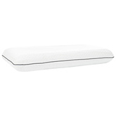 Poduszka do spania Gładki Biały 80 x 40 x 12 cm Pianka żelowa