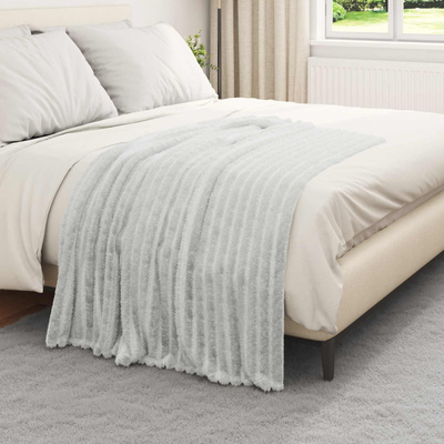 Koce narzutowe 6 pcs Szary 150 x 130 cm Polar