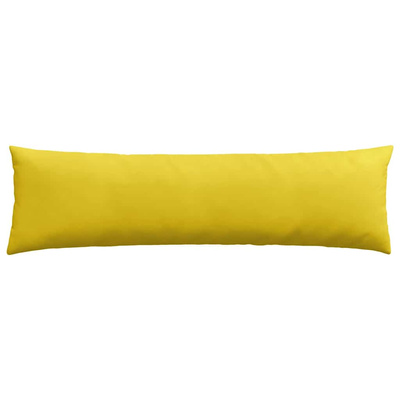Poduszki na sofę 2 pcs Żółty 145 x 40 cm Tkanina sztruksowa