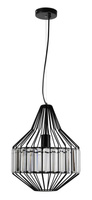 LAMPA SUFITOWA WISZĄCA ALVARO 31-55163  1xE27 CZARNY