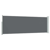 Rozkładany boczny markiz 500 x 100 cm Poliester Prostokątny