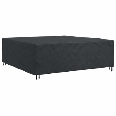 Pokrowiec na meble Gładki Czarny 220 x 220 x 70 cm 420D
