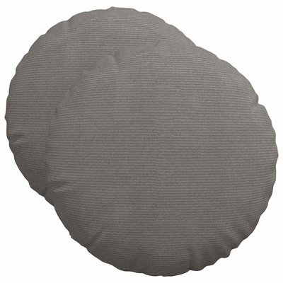 Poduszki na siedziska 2 pcs Jasnoszary ?50 x 19 cm