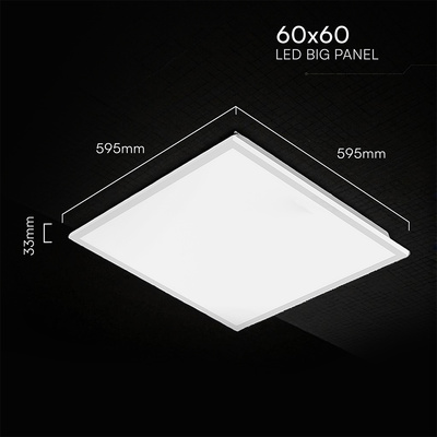 40W Panel LED BACKLIT 600x600mm / Chip CREE / Zasilacz STARSENSE / Barwa:4000K / 6 Lat gwarancji / Skuteczność 120lm/W