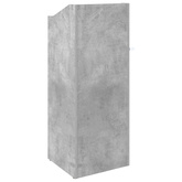 Szafka na płyty winylowe Betonowy szary 36 x 36 x 95,5 cm