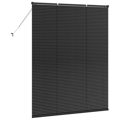 Żaluzje weneckie Czarny 175 x 150 cm Aluminium