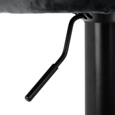 4Rico Hoker barowy QS-B801 aksamit szary 147830