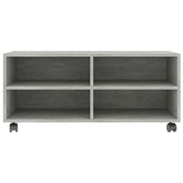 vidaXL Szafka pod TV, kolor betonowy szary, 90x35x35 cm