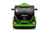Auto Na Akumulator Ciężarówka Mercedes + Naczepa XMX622B Zielony LCD
