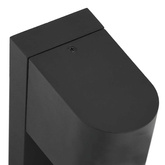 Zewnętrzna lampa ścienna Czarny 12 x 7 x 15 cm Stal nierdzewna