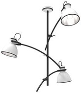 Lampa sufitowa biało-czarna regulowana 3x60W Zumba Candellux 33-72061