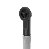 Odpływ zatyczkowy 3 1/2" z syfonem 2-komorowy Power Colour pure carbon (GRANIT-pionowy), save space