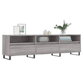 vidaXL Szafka pod TV, szary dąb sonoma, 150x30x44,5 cm model standard