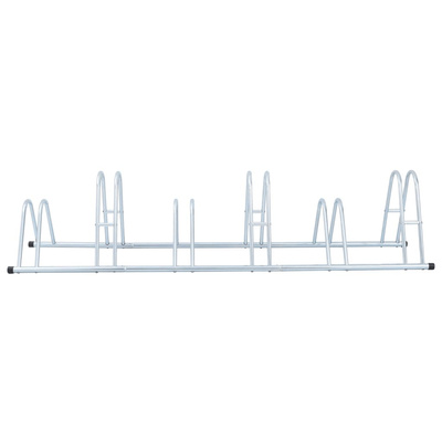 Stojak na 6 rowerów, wolnostojący, stal galwanizowana