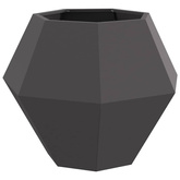 Donica Czarny 75 x 75 x 60 cm Stal
