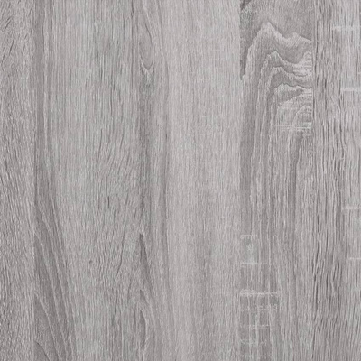 vidaXL Biurko, szary dąb sonoma, 140x50x75 cm, materiał drewnopochodny