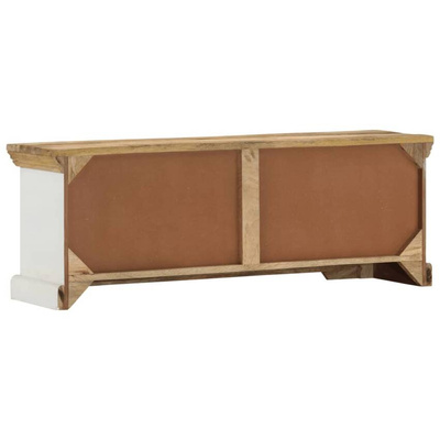 vidaXL Szafka pod TV, 110x30x40 cm, lite drewno mango
