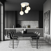 Lampa sufitowa  DOLCE 4 WH OPAL
