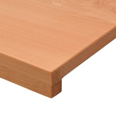 Nakładki na schody 16 szt. 80 x 25 x 2 cm Lakier Drewno bukowe