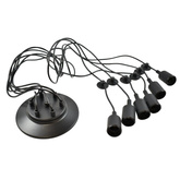 Nowoczesna Lampa wisząca Pająk 6xE27 Abruzzo Regnetto