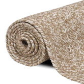 Dywany pokojowe Naturalne i białe 240 x 240 cm Juta