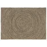 Dywany pokojowe Naturalny i czarny 140 x 200 cm Juta
