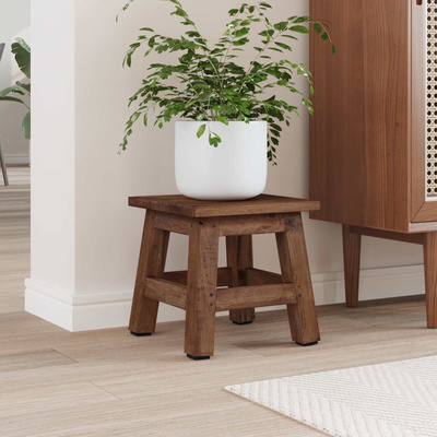 Halka Naturalny 26 x 26 x 26 cm Drewno mahoniowe