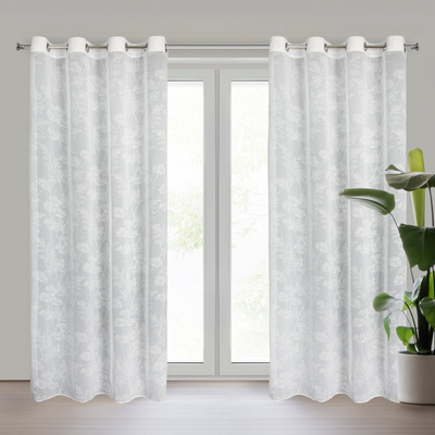 Firana Poli biała 140x250