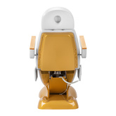 Fotel kosmetyczny elektryczny SILLON Lux 273b 3 silniki złoto biały 149496