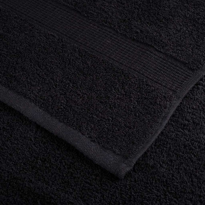 Ręcznik Gościnny SOLUND 25 szt. Czarny 80 x 200 cm 550 gsm