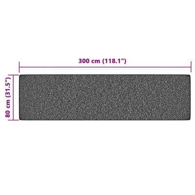 vidaXL Dywan zewnętrzny/wewnętrzny, kolorowy 80x300 cm, antypoślizgowy model standard