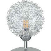Lampa sufitowa z drucianymi kloszami, 5 żarówek LED, G9