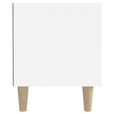 vidaXL Szafka pod TV, biała, 180x31,5x40 cm, materiał drewnopochodny