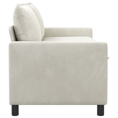 Sofa kremowy 156 x 81 x 87,5 cm Welur