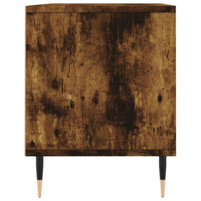 Szafka pod TV, przydymiony dąb, 100x34,5x44,5 cm vidaXL