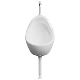 vidaXL Pisuar wiszący z zaworem spłukującym, ceramiczny, biały
